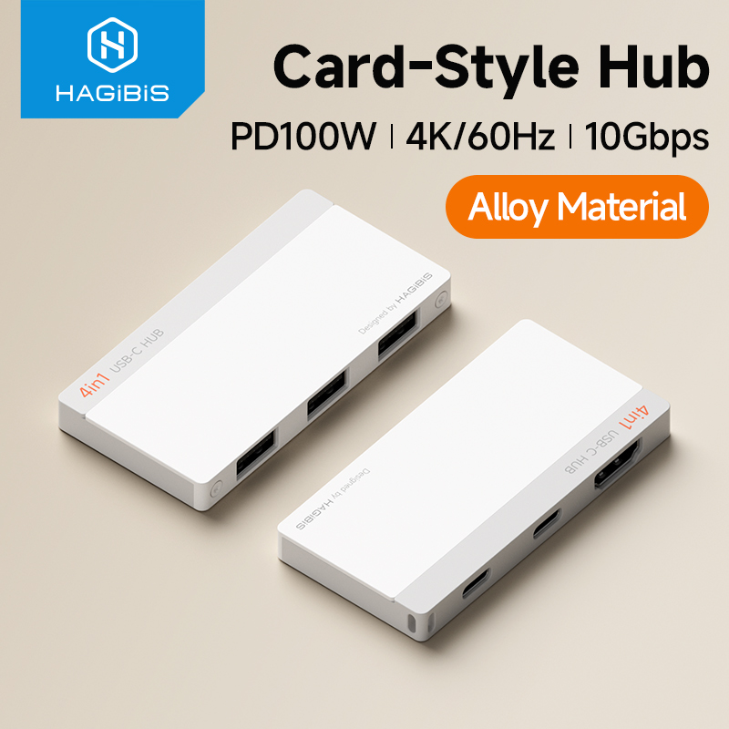 Type C Multiport Adapter - محول Hagibis Ultra Slim USB C