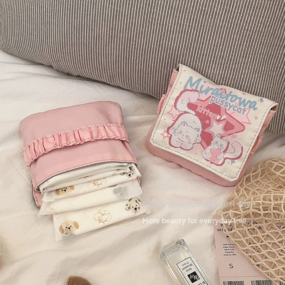 Cable Organizer Bag - حقيبة تنظيم كابلات البيانات وحقيبة الفوط