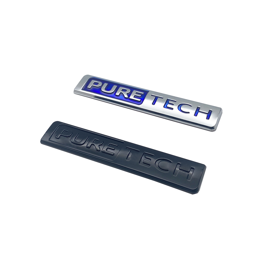 Tech Accessories Logo - شعار ثلاثي الأبعاد فاخر من Puretech