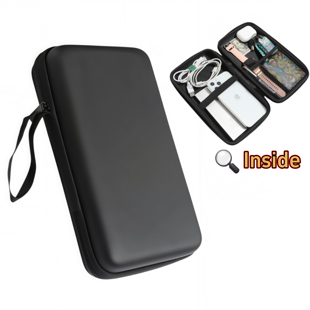 Cable Organizer Bag - حقيبة تنظيم وتخزين سماعات الأذن وكابلات