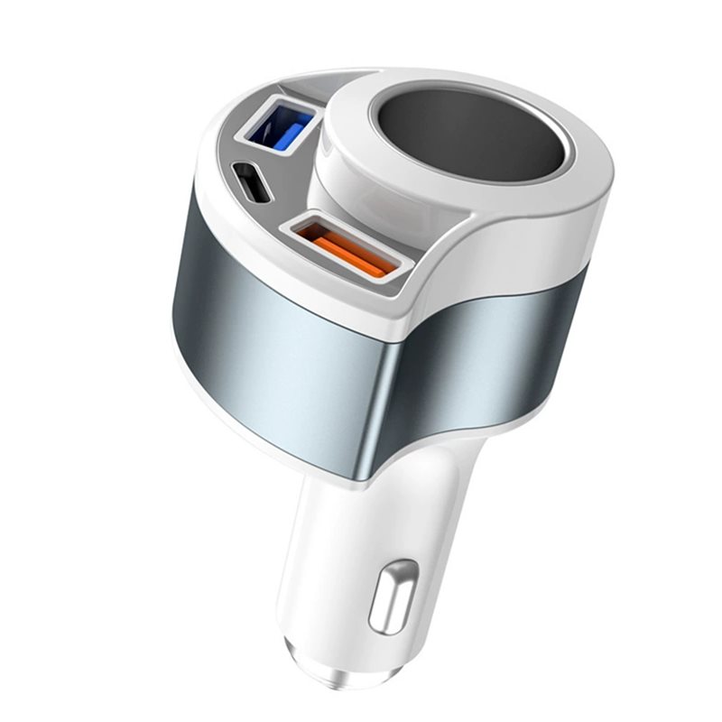 Type C Multiport Adapter - محول طاقة للسيارة مع مقبس مقسم