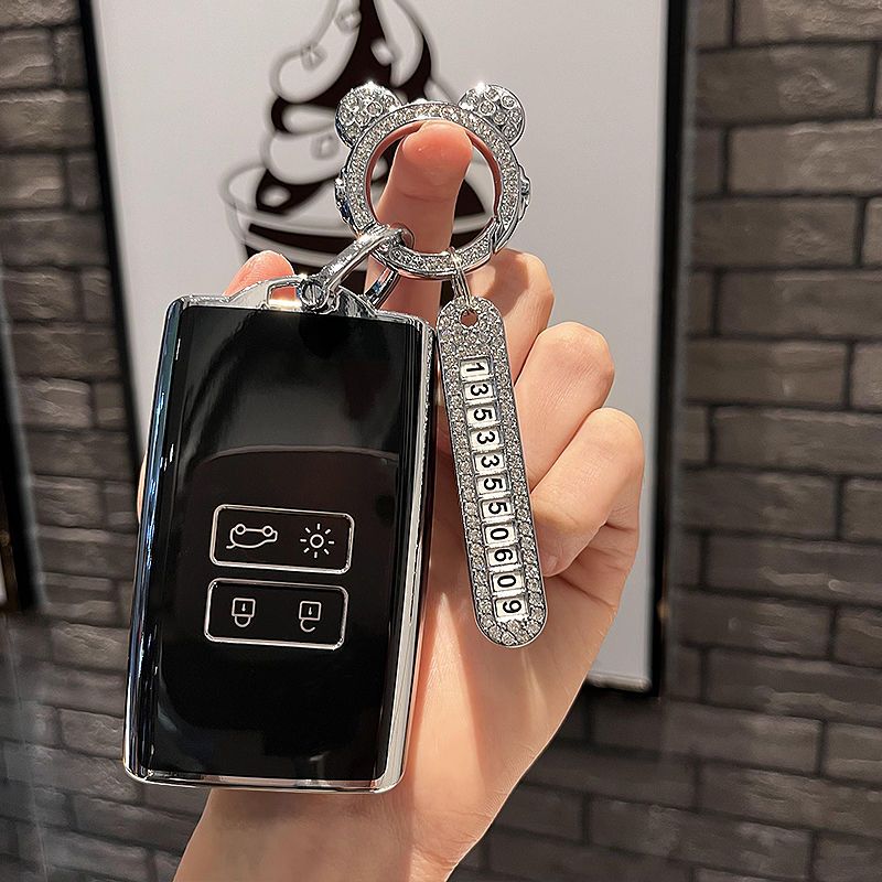 Tech Keychain Accessories - حافظة مفتاح السيارة لرينو ميجان E-TECH