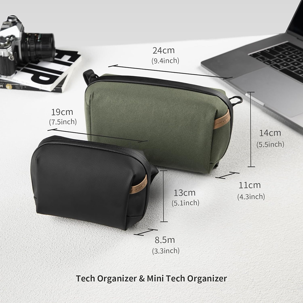 حقيبة تنظيم الحقيبة PGYTECH Te - مراجعة Cable Organizer Bag وسعره