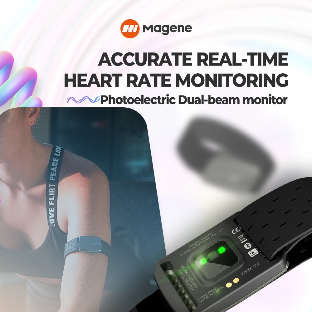 Magene H803 مراقب معدل ضربات ا - مراجعة Monitor Arm Single وسعره
