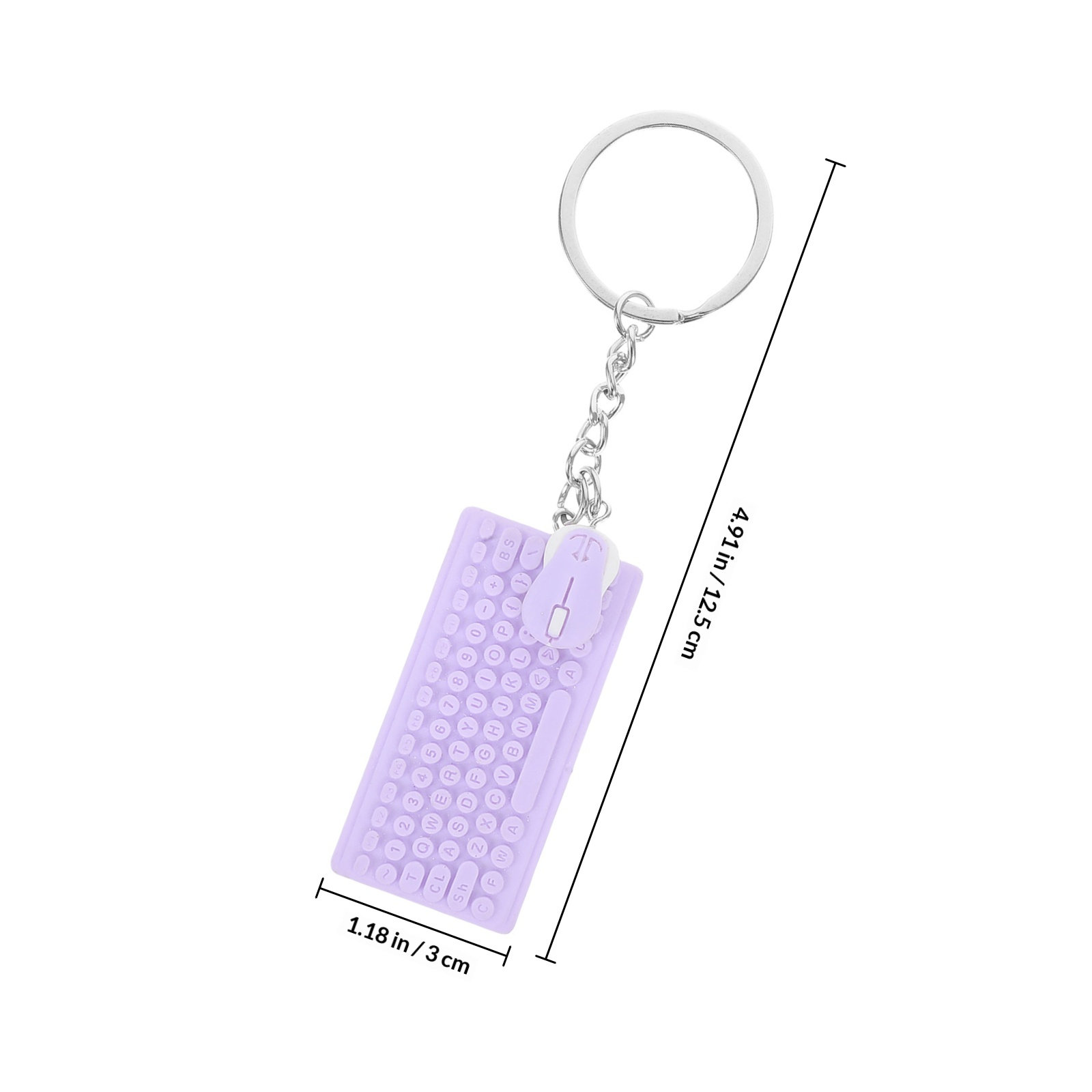سلسلة مفاتيح على شكل لوحة مفات - مراجعة Tech Keychain Accessories وسعره