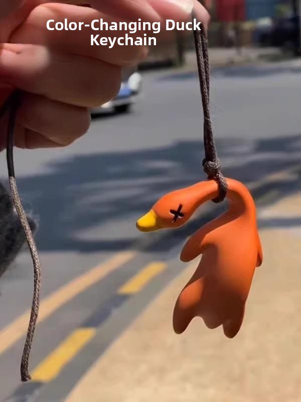سلسلة مفاتيح على شكل بطة مشوية - مراجعة Tech Keychain Accessories وسعره