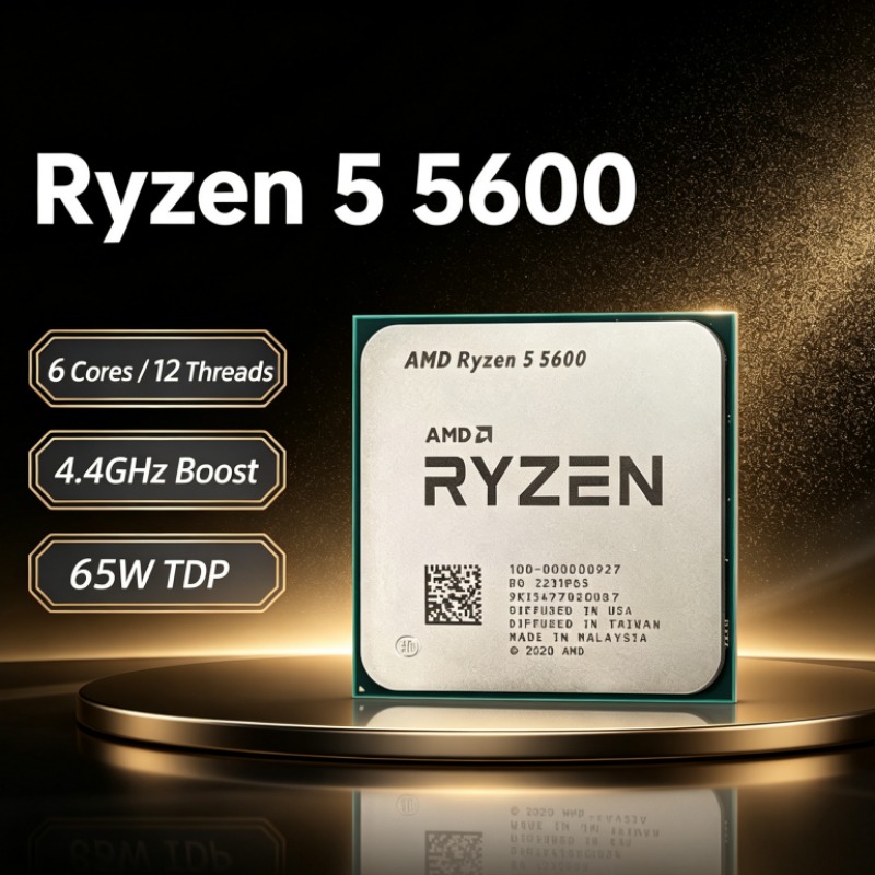 معالج Ryzen 5 5600 سداسي النوا - مراجعة Amd Cpu Ryzen 5 وسعره
