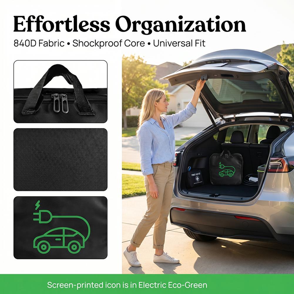 حقيبة حمل عالمية للكابلات وشوا - مراجعة Cable Organizer Bag وسعره