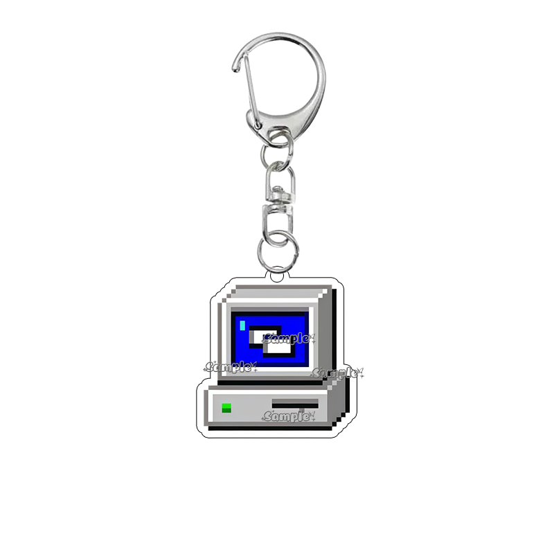 سلسلة مفاتيح أكريليك مبتكرة بط - مراجعة Tech Keychain Accessories وسعره