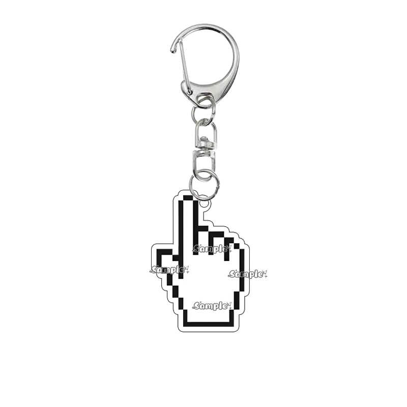 سلسلة مفاتيح أكريليك مبتكرة بط - مراجعة Tech Keychain Accessories وسعره