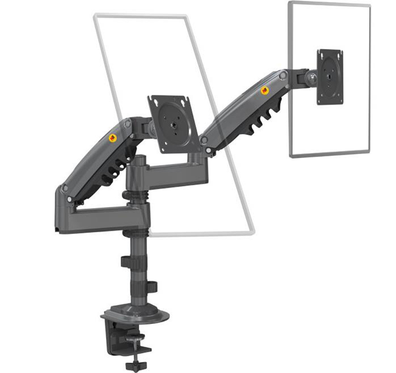 حامل شاشة مزدوج جديد NB H180 ق - مراجعة Monitor Arm Single وسعره