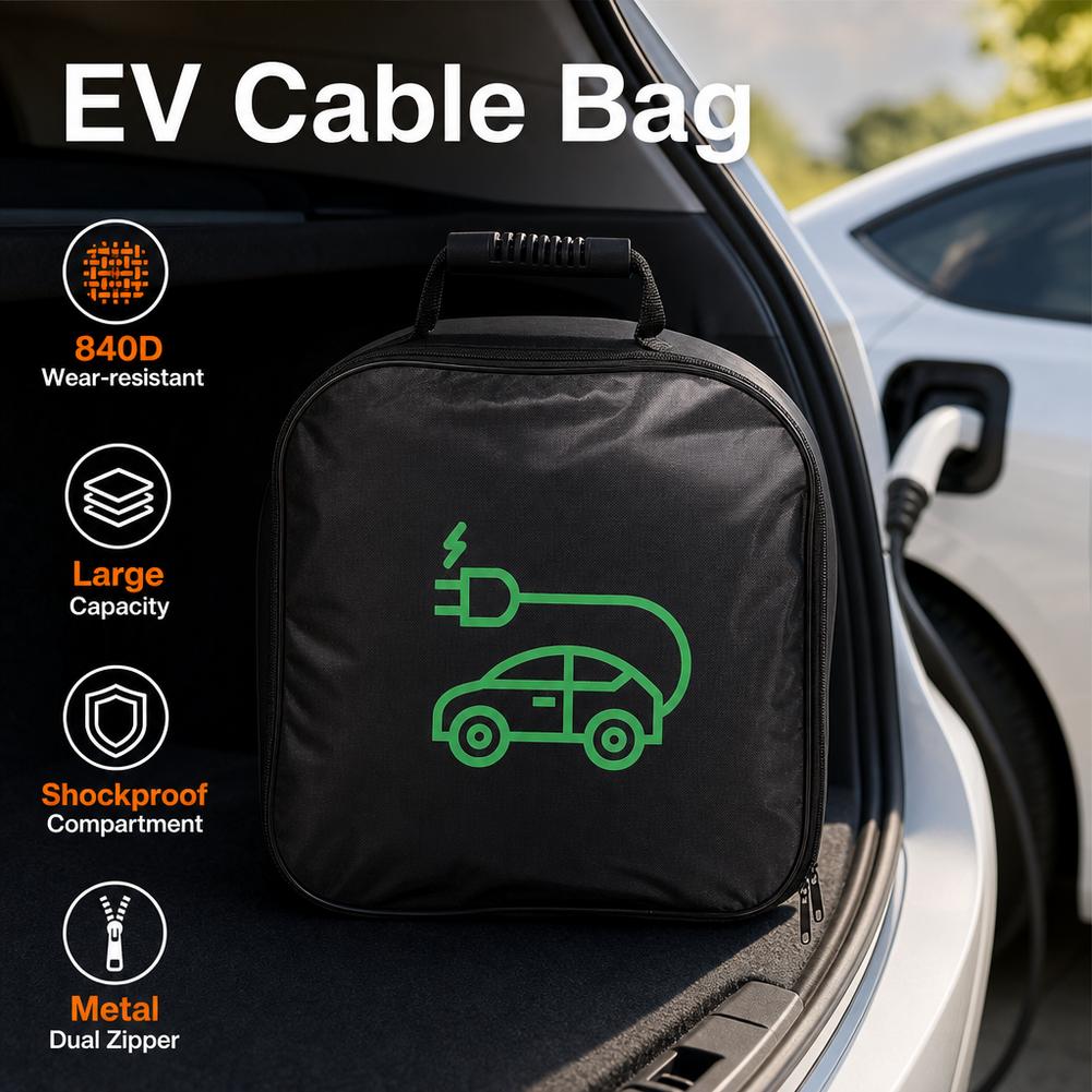 حقيبة تخزين محمولة مقاومة للما - مراجعة Cable Organizer Bag وسعره